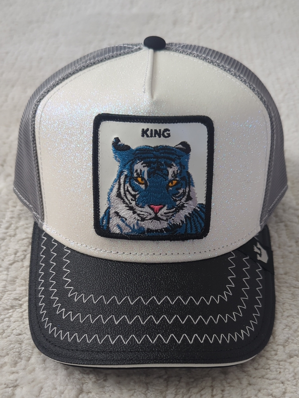Goorin Bros King Tiger Animal Farm Snapback Trucker Hat